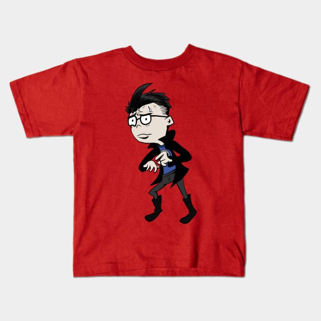 Dib Kids T-Shirt by Black Snow Comics